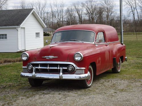 1953 chevrolet sedan delivery - 13,450 original miles