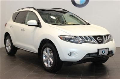 White nissan murano automatic awd technology package moonroof leather