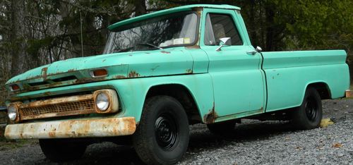 1966 chevy c-10 w/ factory air! power steering automatic power brakes rat rod