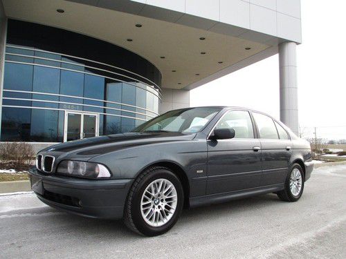 2001 bmw 530i sedan factory navigation loaded sharp color