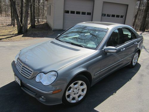 Mercedes benz c320 4matic - all wheel drive - 80k miles - great shape - nice!-