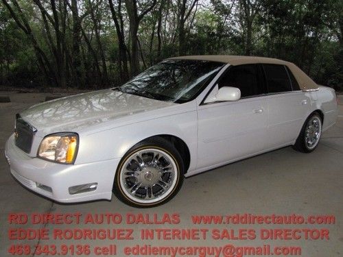 20052 cadillac dts carriage top navigation 90k miles immaculate