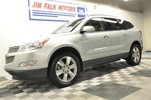 12 ltz awd suv navigation heated cooled leather dvd 3rd row 7 cptns seats 11 13