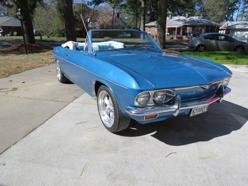 1966 chevrolet corvair convertible monza 110 with 4 speed manual stick shift