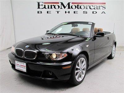 Black soft top convertible 3 series financing 325ci 330cic 325i used 05 04 03