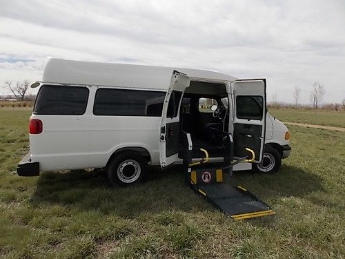 2002 dodge ram 3500 handicapped accessible passenger van