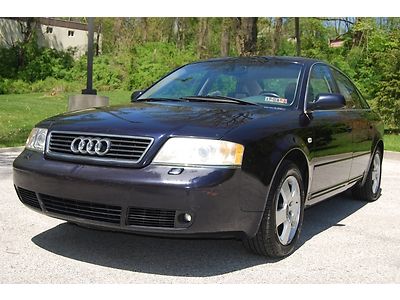 No reserve, quattro, awd, loaded, manual 6spd, clean carfax, well maintained!