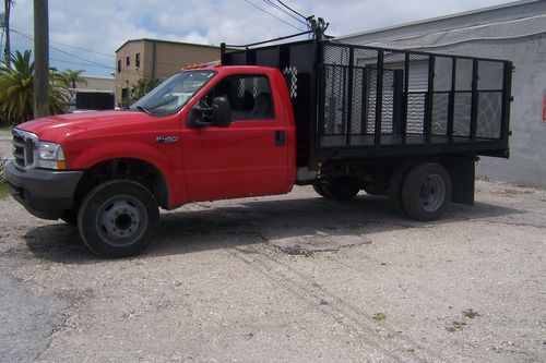 Ford 2004 f450 dump bed diesel only 94k miles!