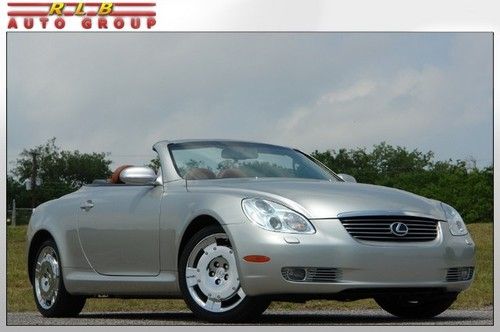 2003 sc430 convertible immaculate one owner! low low miles! call now toll free