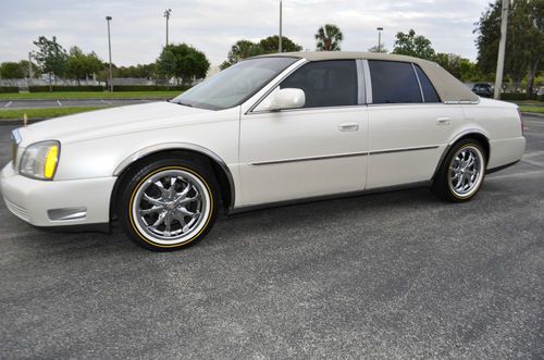 2003 cadillac deville super nice in &amp; out florida car runs new low low reserve