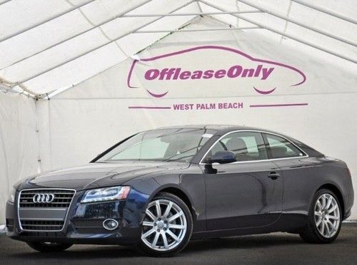 Leather quattro premium pkg panoramic roof warranty off lease only