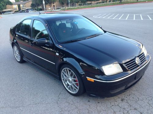 2004 vw jetta gli 1.8 turbo 4d sedan manual 92k miles black