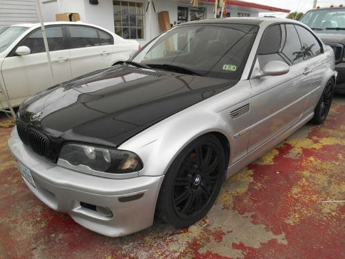 2004 bmw m3 coupe 2-door 3.2l silver