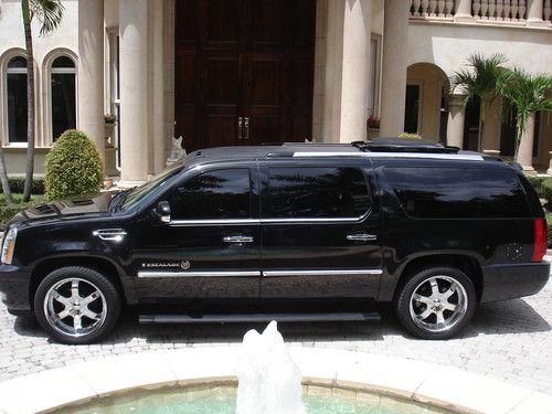 Florida,esv,stretch conversion limo, celebrity owned,black/black,loaded,l@@k