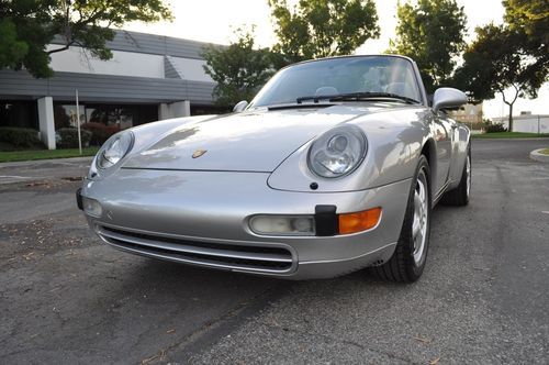 1997 porsche 911 carrera c2 cabriolet clean carfax lots of options loaded