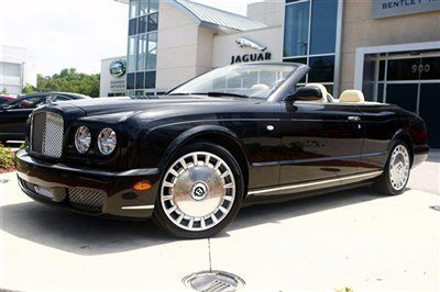 2009 bentley azure convertible - florida vehicle - extremely low miles