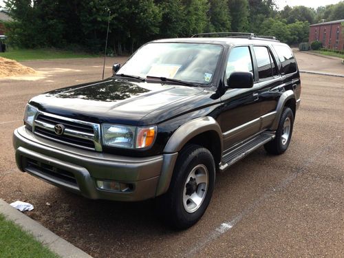 1999 toyota 4runner limited 4x4 no reserve 3.4l 6cylinder