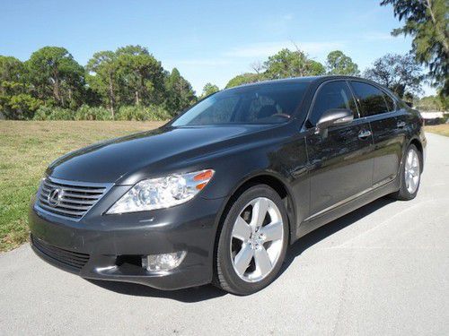 Ls460 only 37k miles comfort &amp; luxury package intuitive park assist 1 owner fl.