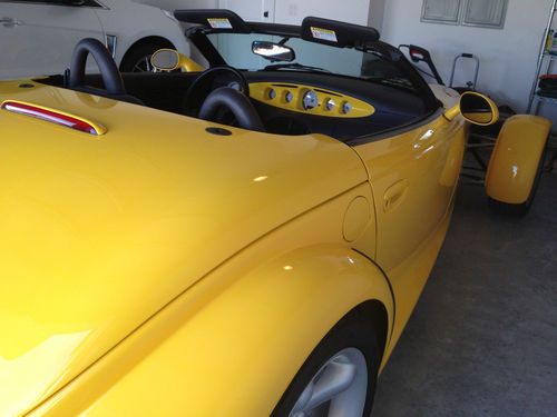 Plymouth prowler 1999 yellow original except battery 4,800 miles garaged