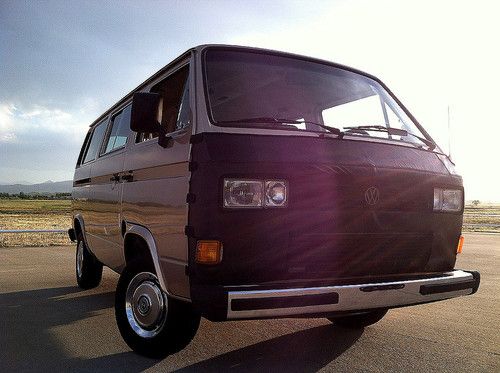 Vw vanagon gl beautiful one owner low mileage survivor volkswagen charm in a can