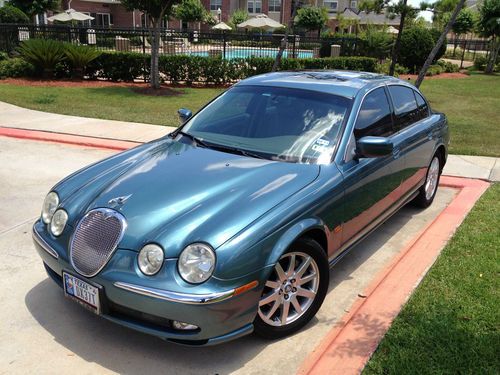 2001 jaguar s-type 4.0 (commendable interior/exterior + 1-owner + low miles)