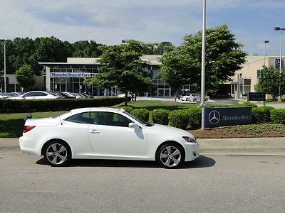 2011 lexus is250 convertible one owner super clean inside and out=real sweet