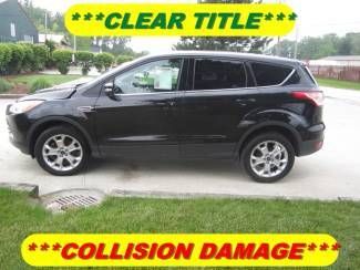2013 ford escape 4wd ecoboost rebuildable wreck clear title