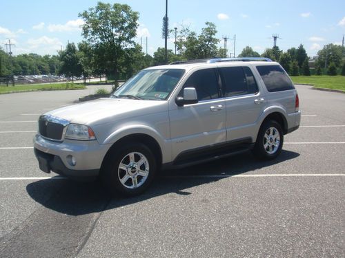 2004 lincoln aviator 56k mint awd navigation rear dvd entertainment 3rd row