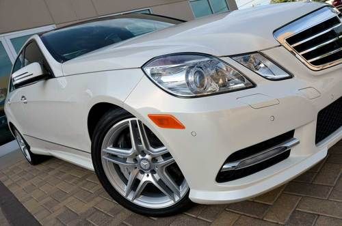 2013 mercedes e550 4matic rare car msrp $80k every option must see like new!! nr
