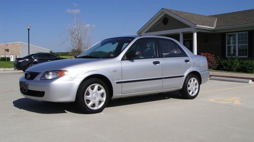 2003 mazda protege  gas saver  no reserve