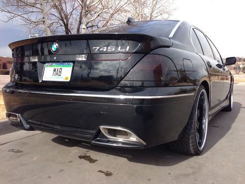 Buy used One Of A Kind! BMW 745li Blacked out W/Body kit ... Buy used One Of A Kind! BMW 745li Blacked out W/Body kit ...