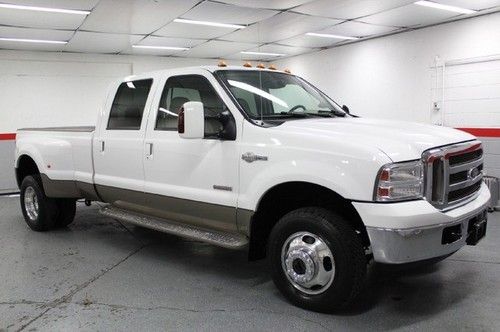 06 f350 king ranch dually powerstroke diesel loaded one owner clean carfax