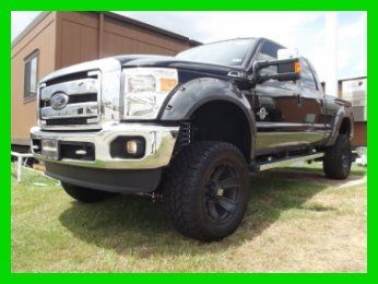 2013 ford f-250 crew 4x4 diesel lariat lifted