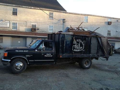 1986 ford f350 dually new clutch tailgate lift 60k miles dump truck