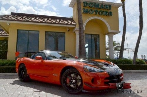 Acr, only 45 miles!! just like new, a collector's dream!! viper very orange!!