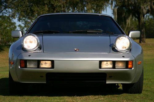 1980 porsche 928 low miles! silver with pasha interior