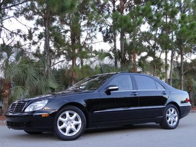 2005 mercedes s430 4matic awd * no reserve * low 69k miles florida rust free s50