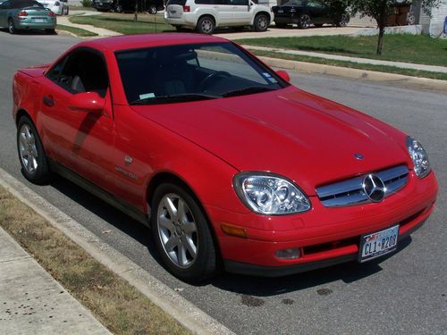 1999 mercedes-benz slk230 kompressor convertible 2-door 2.3l