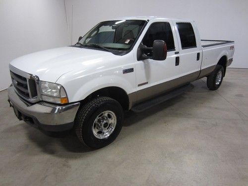 04 ford f350 turbo diesel crew cab 4x4 long bed colorado owned new tires 80 pics