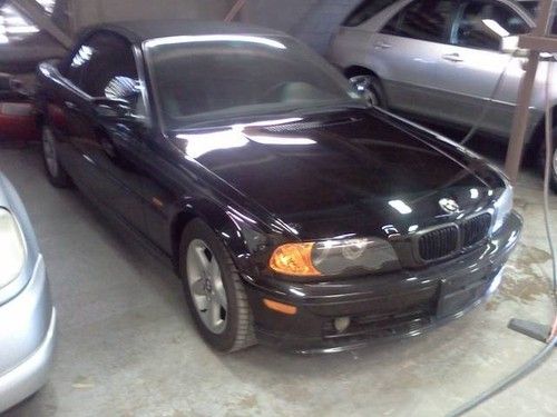 2001 bmw 325ci 5 speed manual 2-door convertible