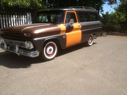 1966 chevy suburban custom!