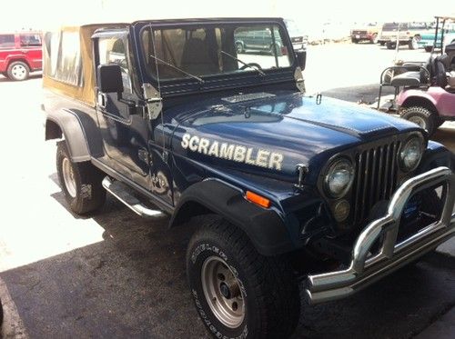 Jeep cj8 scrambler 4x4 v/8 auto strong and sharp all stainless and more