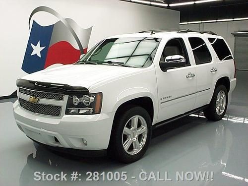 2009 chevy tahoe ltz sunroof nav rear cam dvd 20's 59k texas direct auto