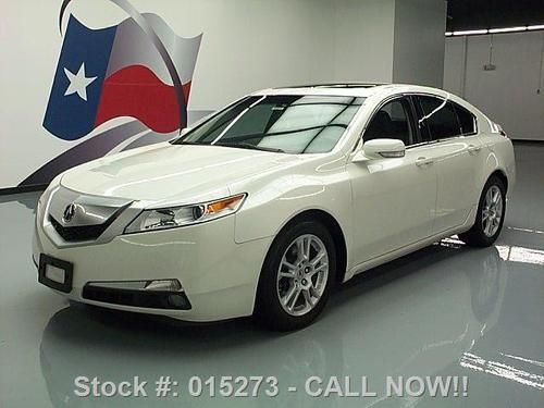 2010 acura tl heated leather sunroof xenons only 33k mi texas direct auto