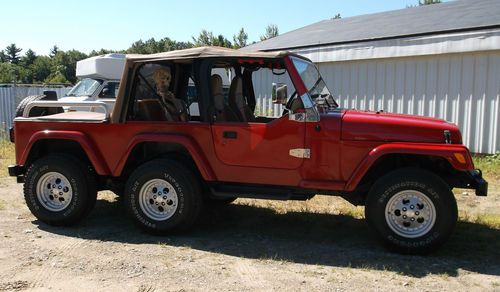 Buy Used 1997 Custom Built 6 Wheel Jeep Wrangler Sport Sport