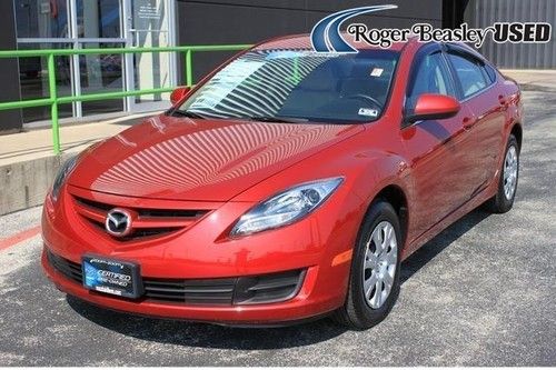 12 mazda6 i sport automatic red auxiliary input cruise traction control tpms abs