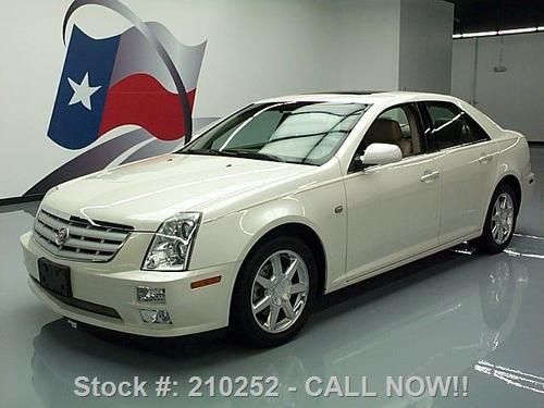 2005 cadillac sts htd leather sunroof park assist 62k texas direct auto