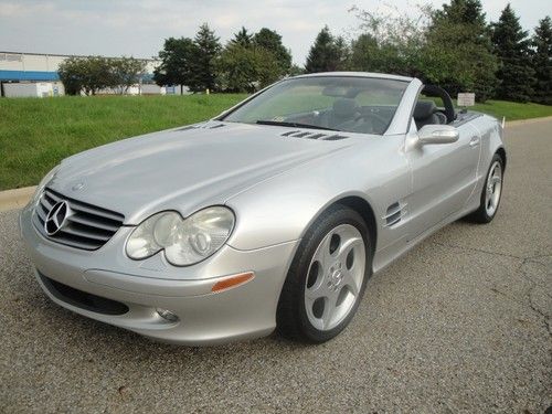 2004 mercedes benz sl 500 convertible, end of season, priced to sell