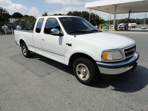1997 white ford f150 pickup truck one owner