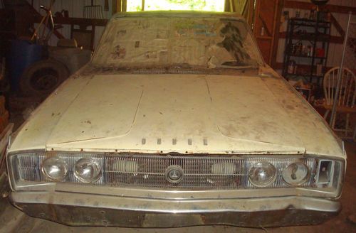 Barnfound 1967 dodge charger project-one family owned-81k actual miles-air,ps,pb